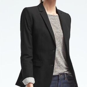 a new day Elegant Black Suit Jacket